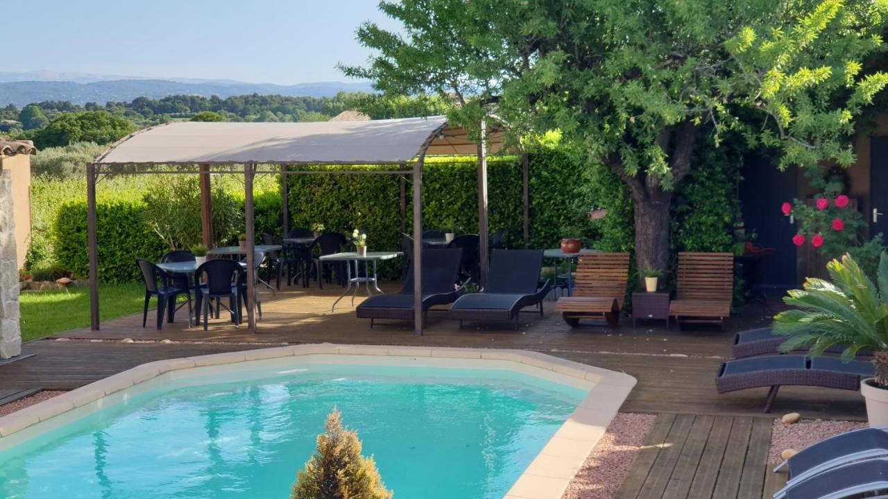 Le Jardin D'Ivana Chambres D'Hotes B&B Avec Piscine Chauffee Оппед Екстер'єр фото