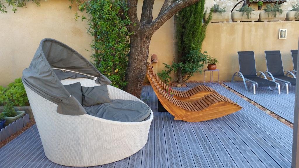 Le Jardin D'Ivana Chambres D'Hotes B&B Avec Piscine Chauffee Оппед Екстер'єр фото